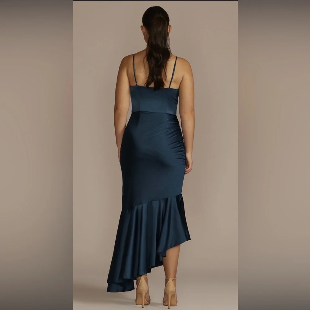 David’s Bridal Asymmetrical Dress - Picture 4 of 4